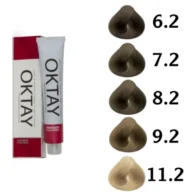 رنگ مو اکتای سری زیتونی|OKTAY